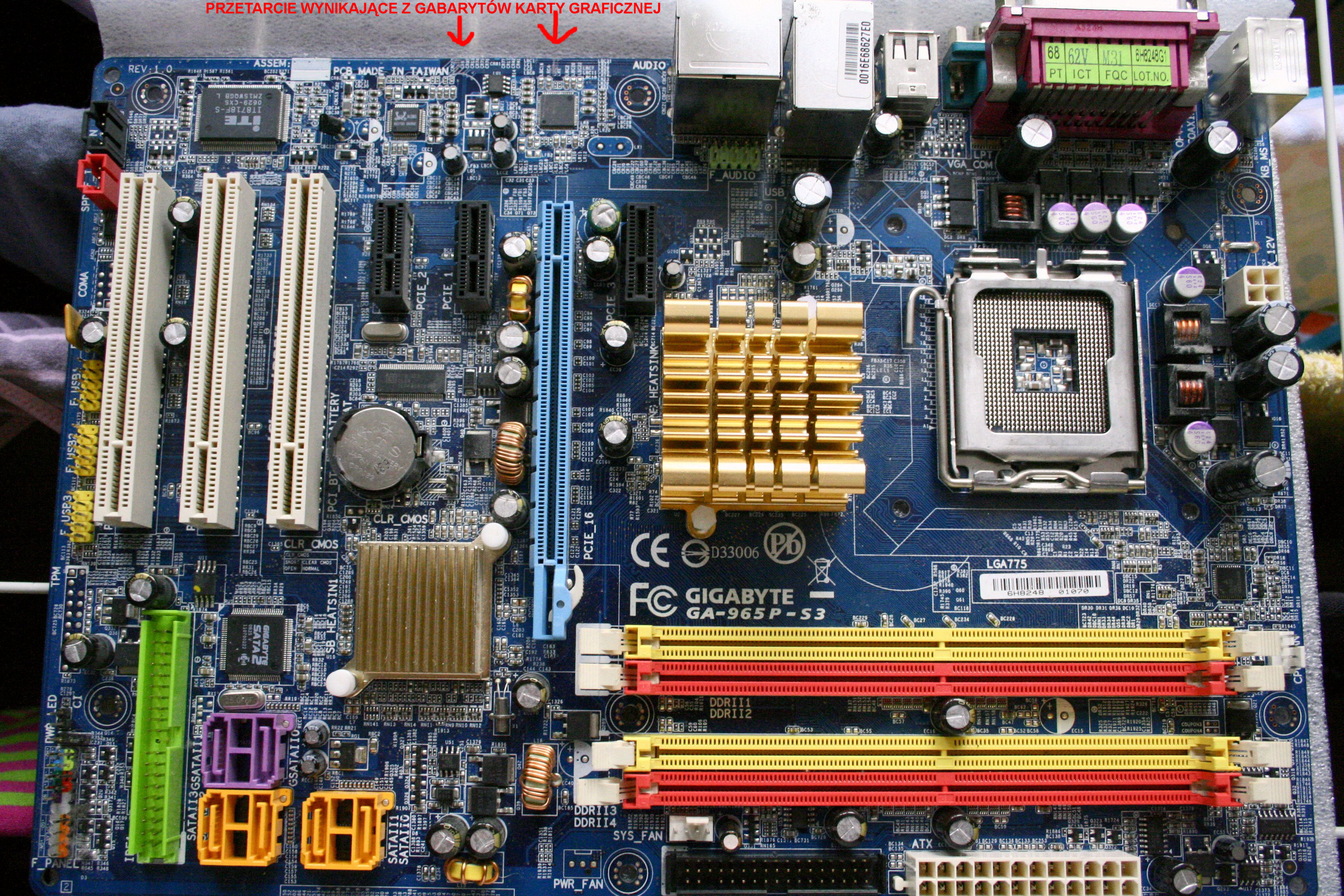 Gigabyte ga 965p s3 какой сокет