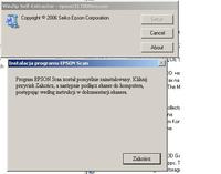 Epson Stylus DX 4400: Błąd instalacji sterownika skanera - Nie można skopiować plików