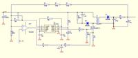 Przetwornica 12V -> 300V sterowana napięciowo (UC3843) Przetwornica 12V -> 300V sterowana napięciowo (UC3843)