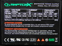 Raptoxx model: RT-450PSP brak napięć później tylko piszczy Raptoxx model: RT-450PSP brak napięć później tylko piszczy