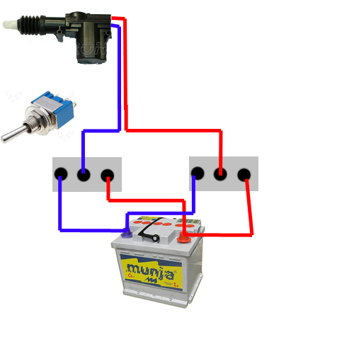 Siłownik- czy to dobre podłączenie ?