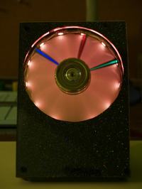 HDDClock - clock from hard drive