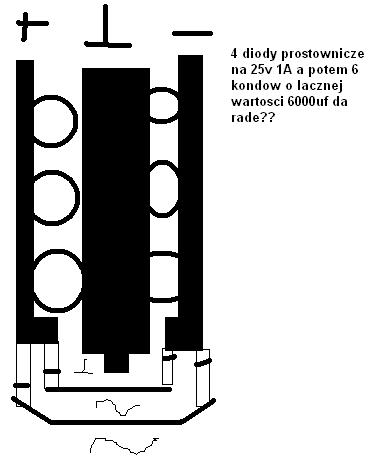 Wyprostowanie trafo. Zasilanie przedwzmacniacza na lm1036?