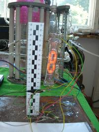 7-segmentowa lampa nixie