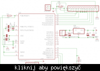 Wyświatlacz LCD z godziną lub własnym tekstem i grafiką