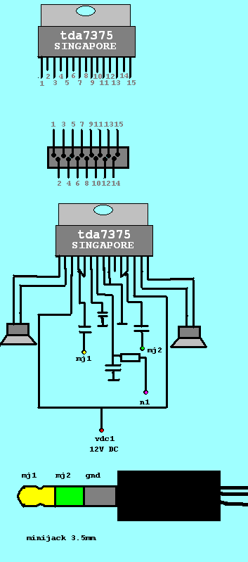 Niedziałający wzmacniacz na TDA7375 - elektroda.pl