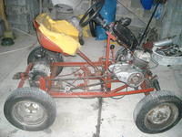 Ciagniczek sam z silnikiem wsk 125 Ciagniczek sam z silnikiem wsk 125