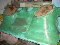 Zabudowa car audio z włókna szklanego