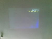 Sony VPL-CS1 Niebieskie plamy Sony VPL-CS1 Niebieskie plamy