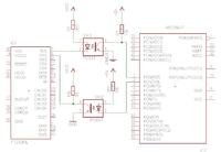 Atmega FT232RL PC817 Optoizolacja TX i RX