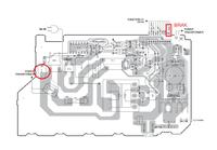 Amplituner Yamaha R-840 - brak reakcji na włącznik, brak napięć +5I i IPD-PON