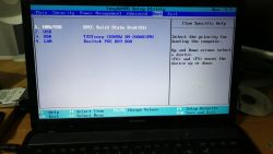Toshiba Satellite L875-10E - Nie bootuje ani z DVD ani z USB