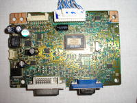 Samsung 205BW swieci sie niebieska dioda power -nie włącza sie