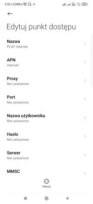 Xiaomi Redmi 9 - Brak danych mobilnych Xiaomi Redmi 9