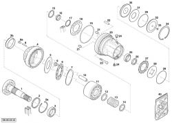 Szukam schematu hydromotoru HMF 550R-02 w wózku H35 Linde - wyciek przy piaście