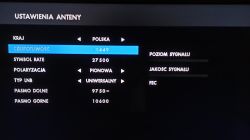 Instalacja SAT: Jakość sygnału 100%, Poziom 67-70%, brak kanałów na TVBox+ od Canal+