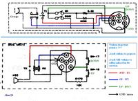 Jak podłączyć mikrofon FD 2060 do President George? Problem z migającym TX