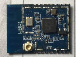 Electronic module labeled WBR1