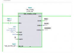Nie mogę uruchomić Modbus na sterowniku Siemens S7-1200. Co robię źle?