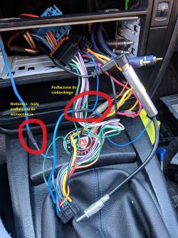 Alpine UTE-62BT - Jak podłączyć wzmacniacz car audio i separator antenowy?