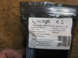 Software change and decoding of remote control codes from the Wi-Fi LED bar controller OP-WF-A3