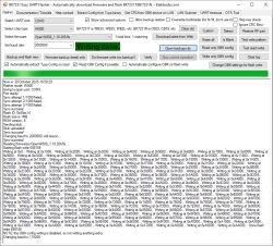 BK7231 Easy UART Flasher interface with Writing done message