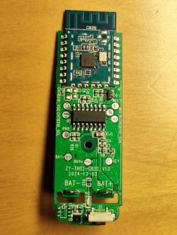 PCB with CB3S module and various electronic components.