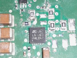 Naprawa zalanego panelu HMI TP700 SIEMENS - Nietypowy sposób naprawy