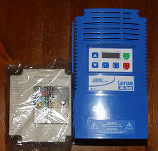 Falownik OMRON - zły dobór napędu i obciążenia- prądu.