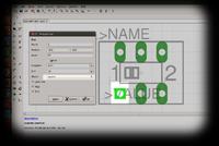 Eagle 6.3 Light - Edytor elementów - inny pierwszy pad