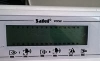 Satel Versa, alarm spowodowany brakiem expandera- LCD