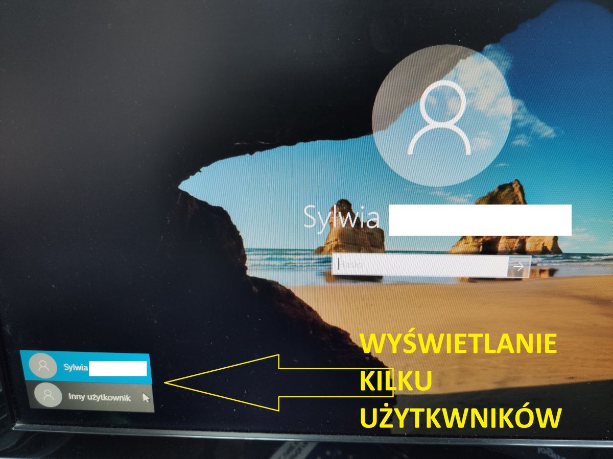 [Rozwiązano] Windows 10 - wyświetlanie kilku użytkowników podczas ...