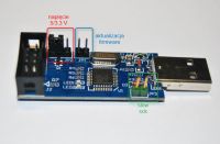 Aktualizacja firmware USBasp przez LPT Aktualizacja firmware USBasp przez LPT