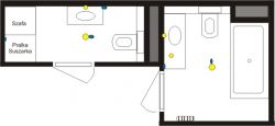 How to install motion detector controlled lighting in a toilet?