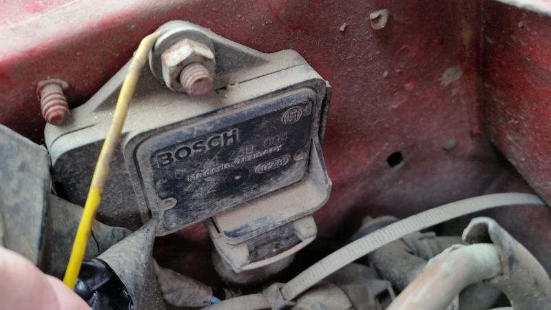 Peugeot 306 1.6 benzyna + LPG - Temperatura silnika do 100-110 stopni.