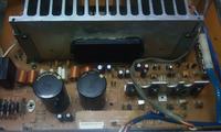 Technics SU-V460 - Does not turn on the relay, the transistors are heating up Technics SU-V460 - Does not turn on the relay, the transistors are heating up