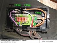 Rover 75 2.0 CDT nie włącza się wentylator.