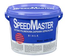 Pojemnik 5 kg białej gotowej zaprawy szpachlowej SpeedMaster.