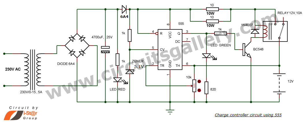 Prostownik akumulatorowy do akumulatora 12V 100-110AH