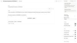 Interfejs Gemini pokazujący wynik pierwiastka kwadratowego z liczby 8587693205