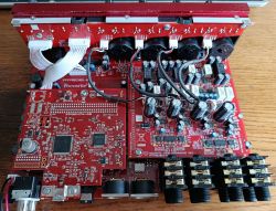 Focusrite Clarett 4Pre USB - spalone D27 i D28 przy MPMN3425, brak schematu przetwornicy