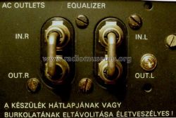 Wzmacniacz Yamaha AX-892 - problem z regulacja basów trebli balansu i loudness .