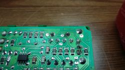 Toyota Corolla E11 1,9D - Naprawa sterownika świec żarowych, zimne luty