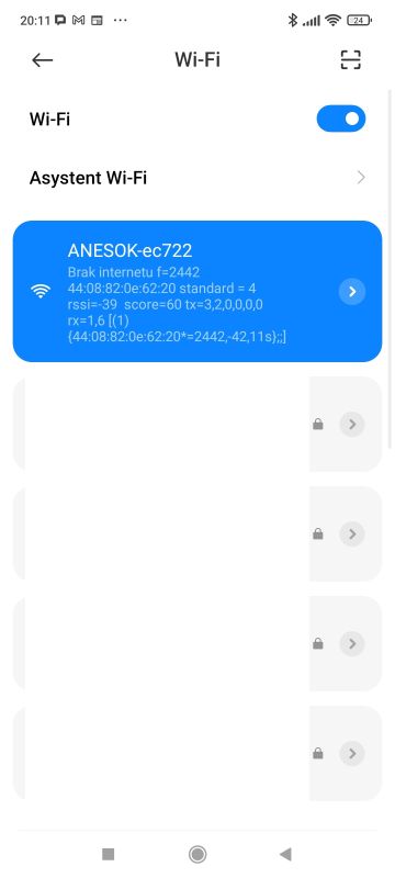 W300 endoscope with Wi-Fi, Anesok app - pairing, presentation, recordings