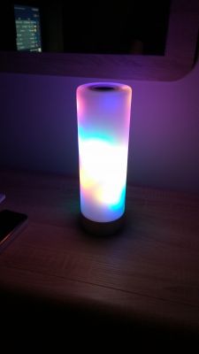 Nocna lampka z efektami WS2812b hetm4n Nocna lampka z efektami WS2812b hetm4n