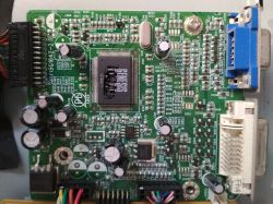 Naprawa monitora NEC LCD195VXM+, nie włącza się Naprawa monitora NEC LCD195VXM+, nie włącza się