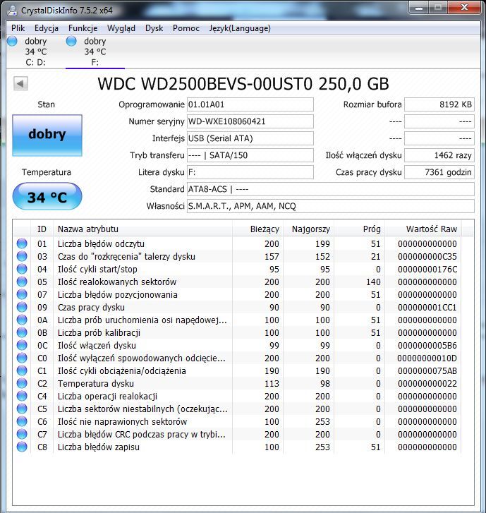 Zewnetrzy dysk USB. Widzi go Moj Komputer, brak mozliwosci odczytu-chce Format
