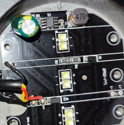 Za mocne lampy LED - jak zmniejszyć prąd przetwornicy?