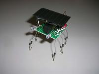 Robot solarny na procesorze Picaxe "Vibrobot".