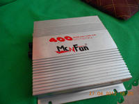 Wzmacniacz samochodowy Mc Fun - mrugająca dioda power, brak dźwięku